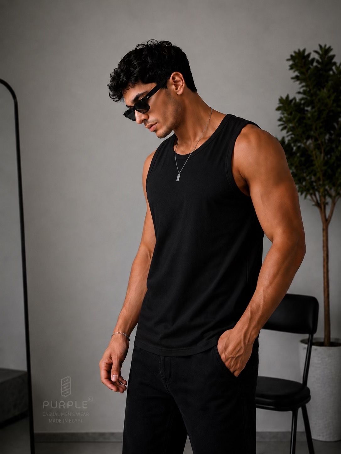 TANK TOP BLACK
